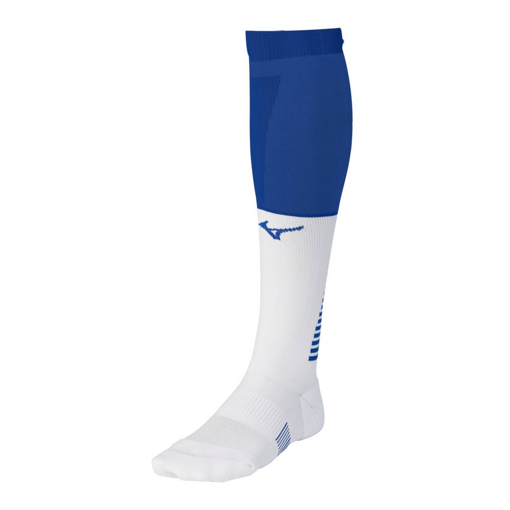 Damske Ponožky Mizuno Diamond Elite OTC Baseball Kráľovská Modrá/Biele Vypredaj YXEP26039